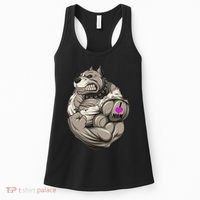 Pit Bull Loves Mom Women's Tank Top thumb 0