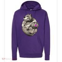 Pit Bull Loves Mom Hoodie thumb 0