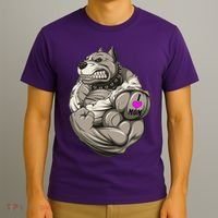Pit Bull Loves Mom T-Shirt thumb 3