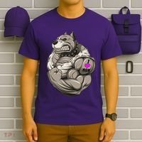 Pit Bull Loves Mom T-Shirt thumb 6