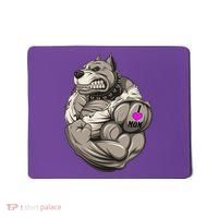 Pit Bull Loves Mom Mousepad thumb 0