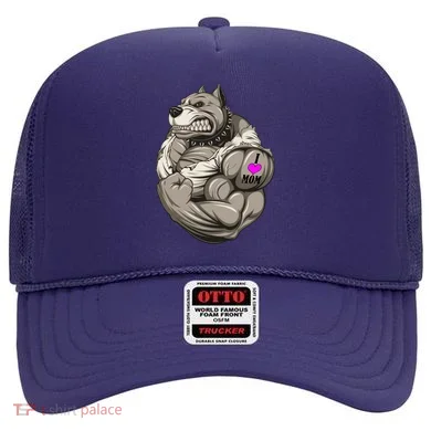 Pit Bull Loves Mom Hat