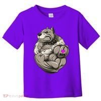 Pit Bull Loves Mom Toddler T-Shirt thumb 0