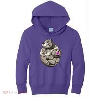 Pit Bull Loves Mom Kids Hoodie thumb 0