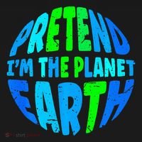 Pretend I'm The Earth Funny Lazy Matching Halloween Costume Women's Tank Top thumb 5