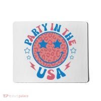 Party in the USA 4th of July Preppy Smile Mousepad thumb 0