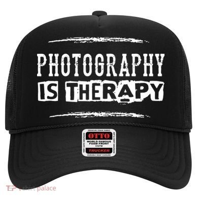 Photography Is Therapy Funny Photographer Saying Hat