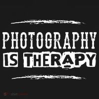 Photography Is Therapy Funny Photographer Saying Women's T-Shirt thumb 6