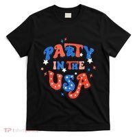 Party In The USA 4th Of July Independence Day USA Vintage T-Shirt thumb 0