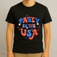 Party In The USA 4th Of July Independence Day USA Vintage T-Shirt thumb 3
