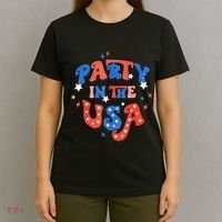 Party In The USA 4th Of July Independence Day USA Vintage T-Shirt thumb 4