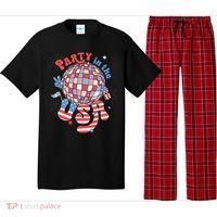Party In The USA 4th Of July America Independence Disco Pajama Set thumb 0