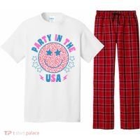Party In The Usa Retro Star Smile Pajama Set thumb 0