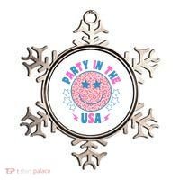 Party In The Usa Retro Star Smile Ornament thumb 0