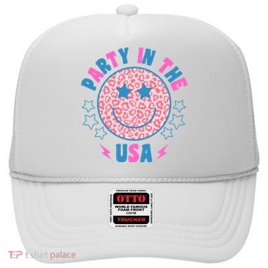 Party In The Usa Retro Star Smile Hat