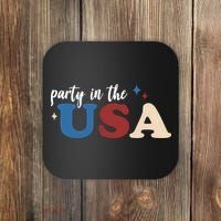 Party In The USA Holiday Festive Coaster thumb 0