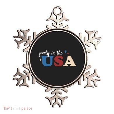 Party In The USA Holiday Festive Ornament