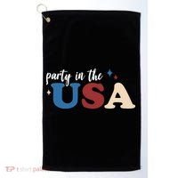 Party In The USA Holiday Festive Golf Towel thumb 0
