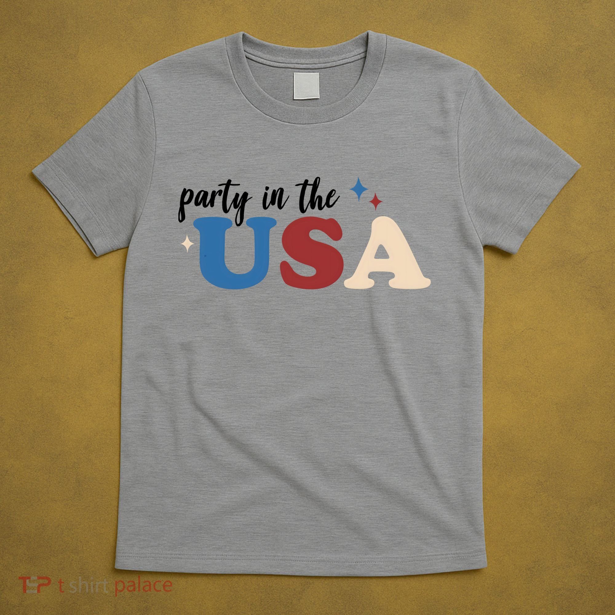 Party In The USA Holiday Festive T-Shirt