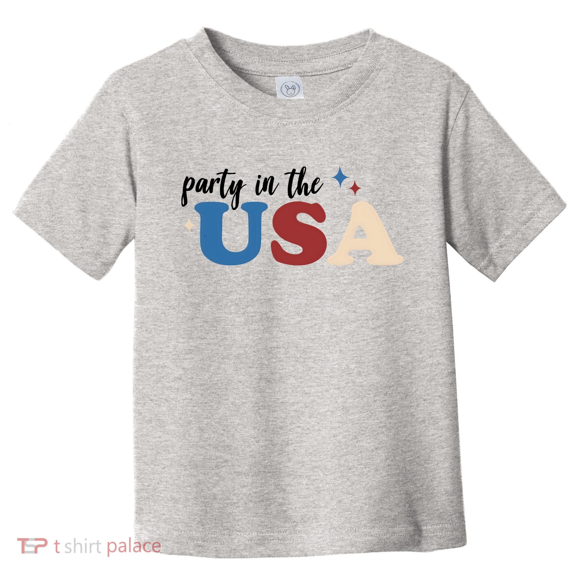 Party In The USA Holiday Festive Toddler T-Shirt