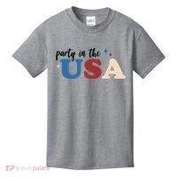 Party In The USA Holiday Festive Kids T-Shirt thumb 0