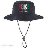 Peace In The Middle East Palestine Flag Bucket Hat thumb 0