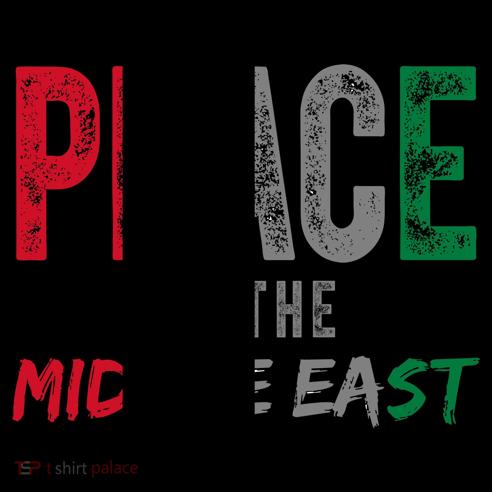 Peace In The Middle East Palestine Flag Coffee Mug
