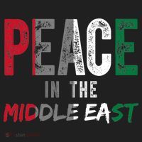 Peace In The Middle East Palestine Flag Beanie thumb 2