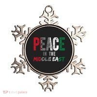 Peace In The Middle East Palestine Flag Ornament thumb 0