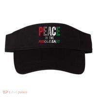 Peace In The Middle East Palestine Flag Visor thumb 0