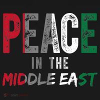 Peace In The Middle East Palestine Flag Women's Long Sleeve Shirt thumb 2