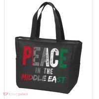 Peace In The Middle East Palestine Flag Tote Bag thumb 3
