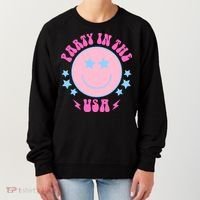 Party In The USA Retro Star Smile Women's Sweatshirt thumb 0