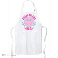 Party In The USA Retro Star Smile Apron thumb 0