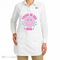 Party In The USA Retro Star Smile Apron thumb 2