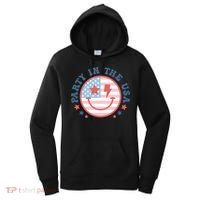 Party In The Usa 4th Of July Preppy Smile Aesthetic Gift Women's Hoodie thumb 0
