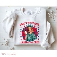 Party In The Usa Land Of The Free Sweatshirt thumb 2