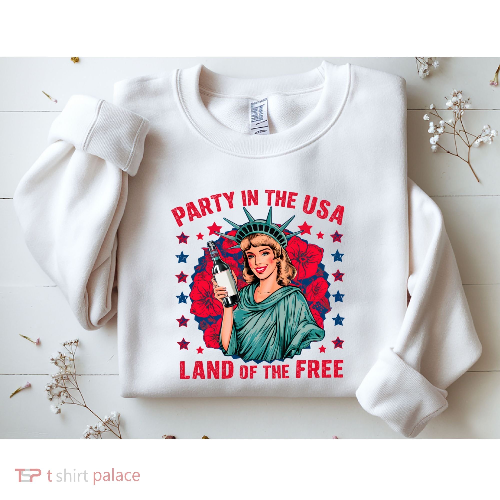 Party In The Usa Land Of The Free Sweatshirt
