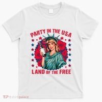 Party In The Usa Land Of The Free T-Shirt thumb 0
