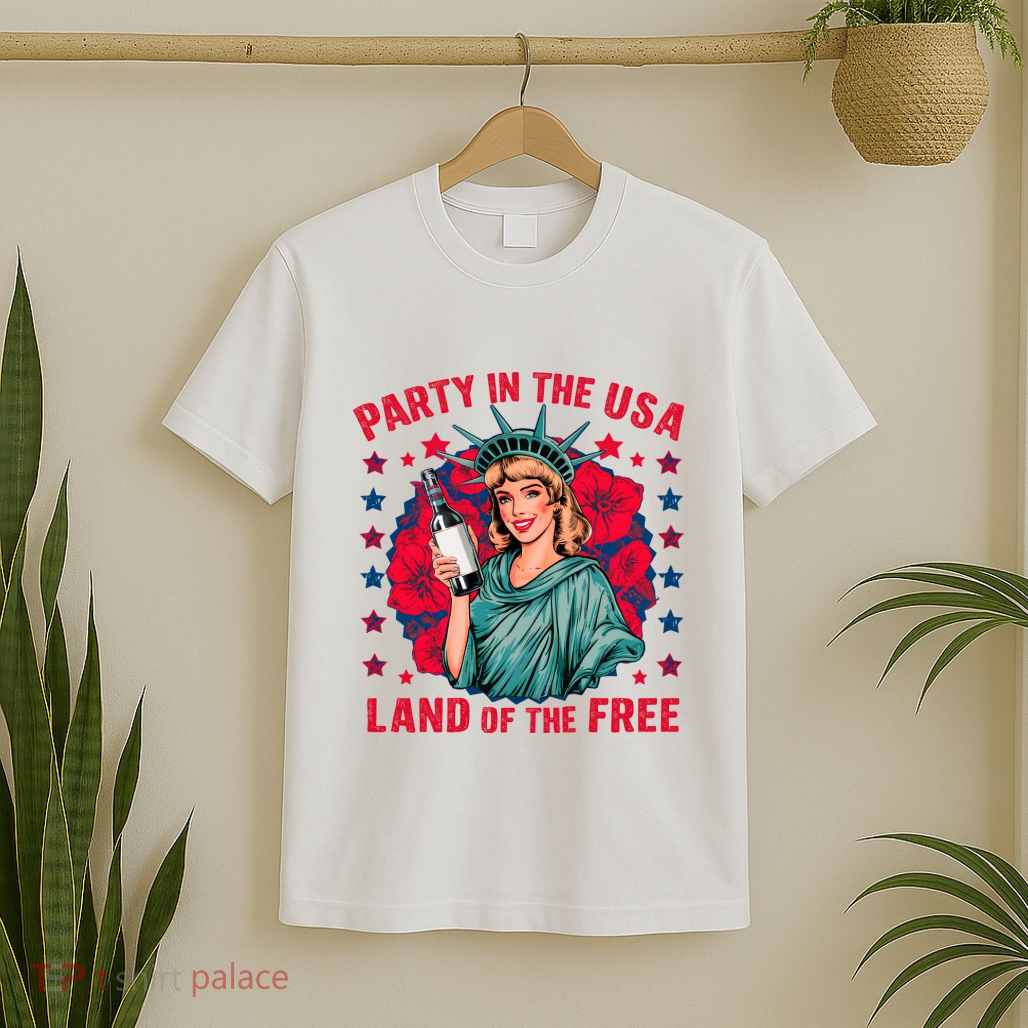 Party In The Usa Land Of The Free T-Shirt