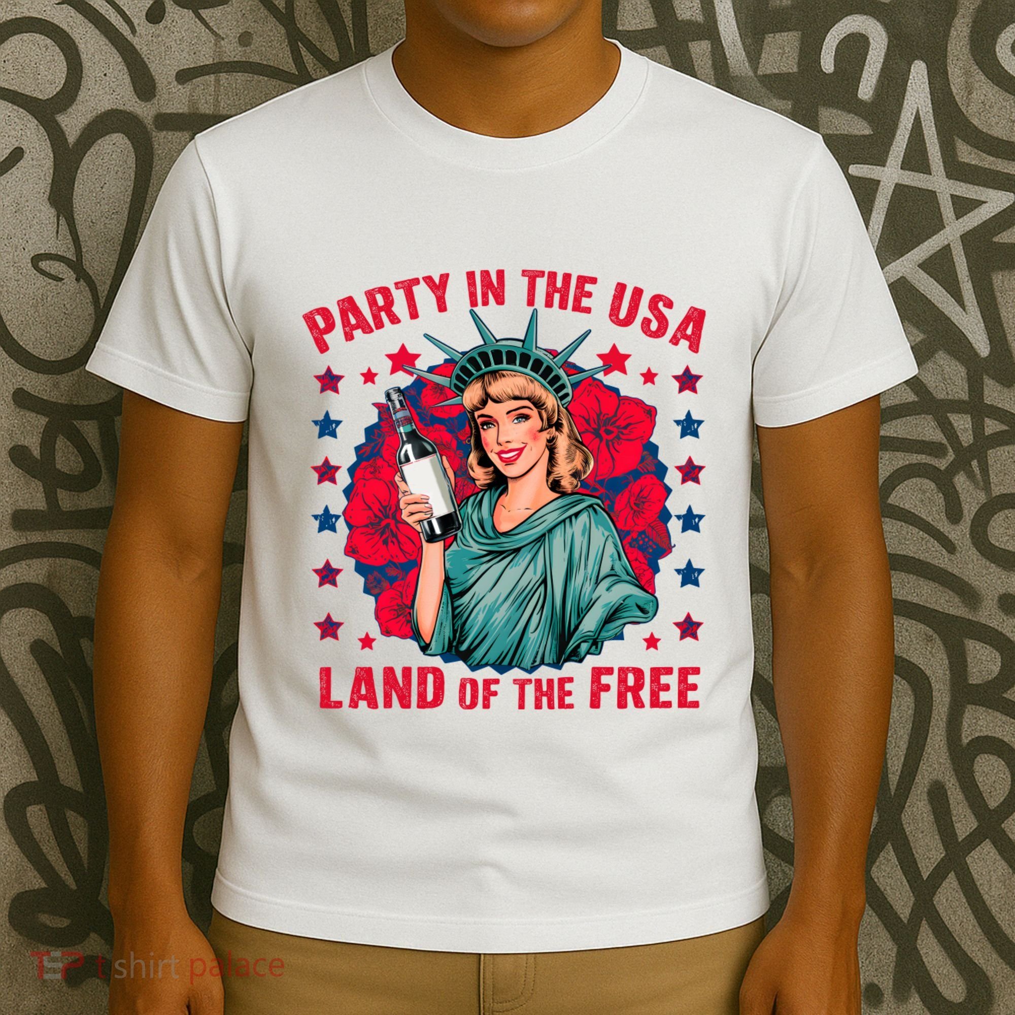 Party In The Usa Land Of The Free T-Shirt