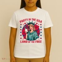 Party In The Usa Land Of The Free T-Shirt thumb 4