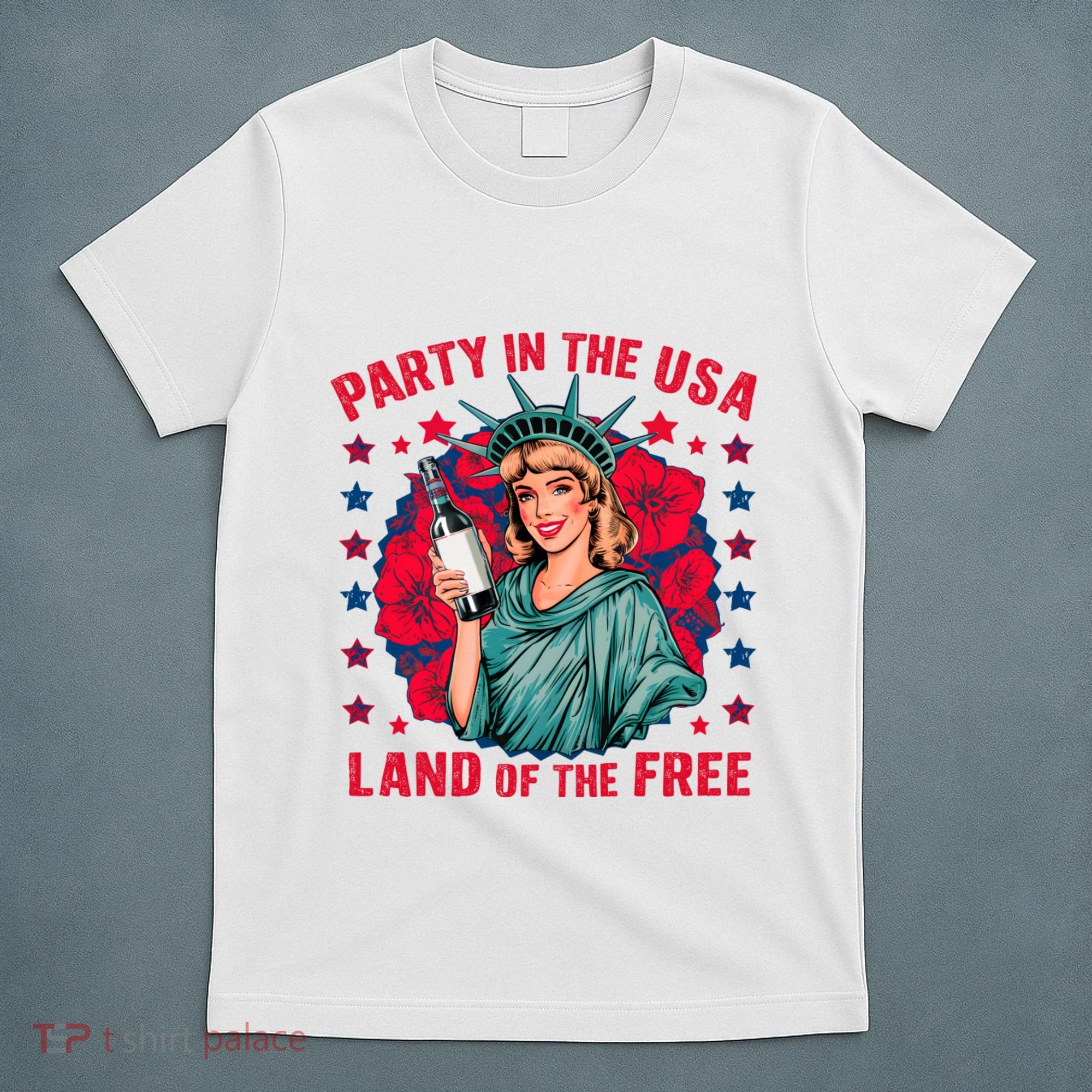 Party In The Usa Land Of The Free T-Shirt
