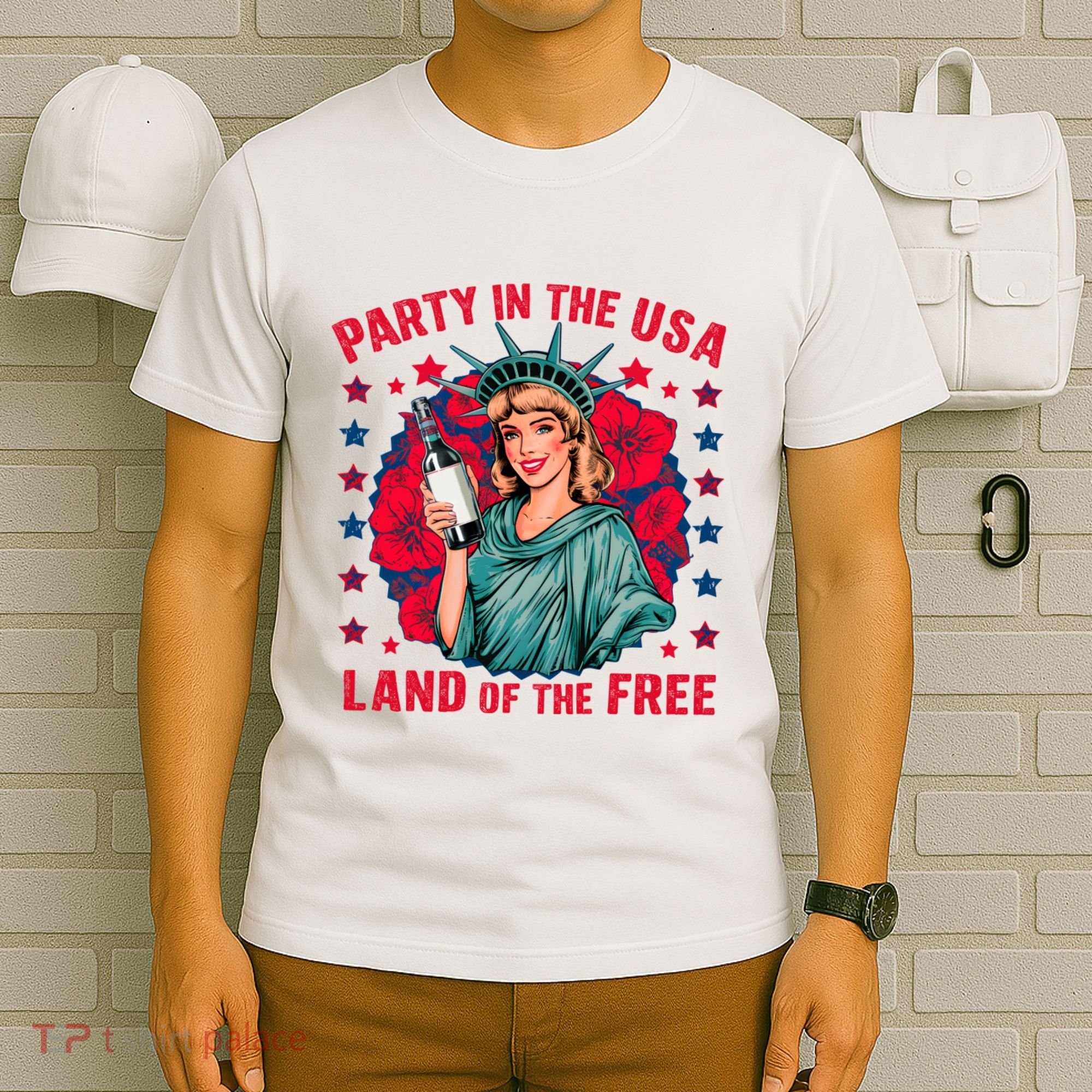Party In The Usa Land Of The Free T-Shirt