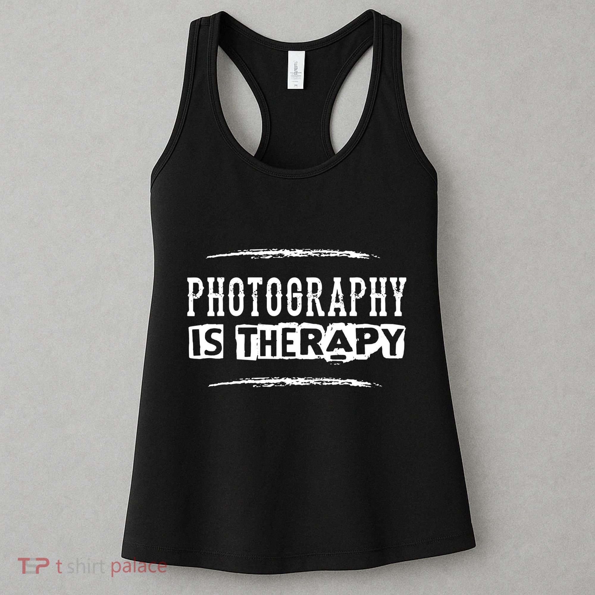 Photography Is Therapy Women's Tank Top