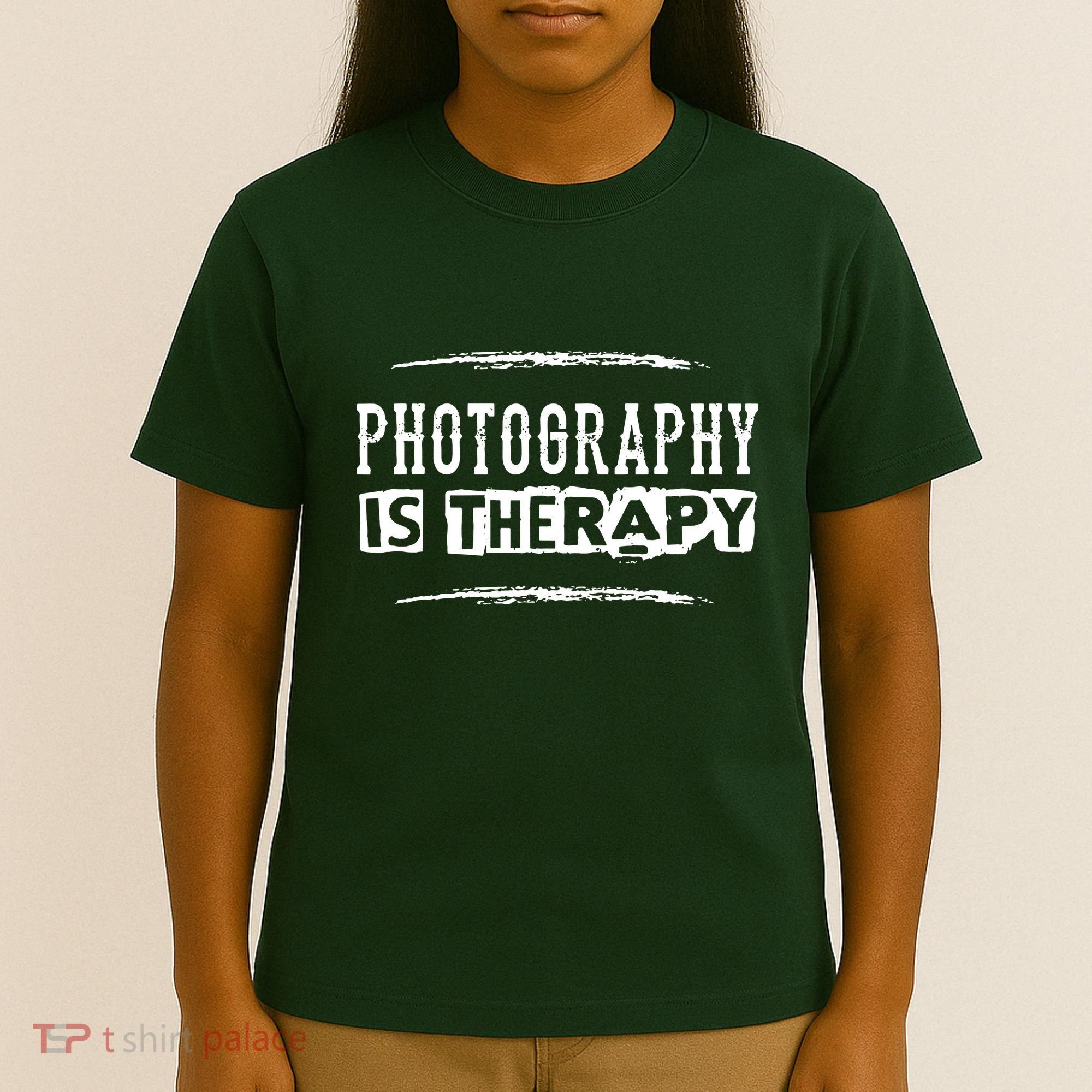 Photography Is Therapy T-Shirt