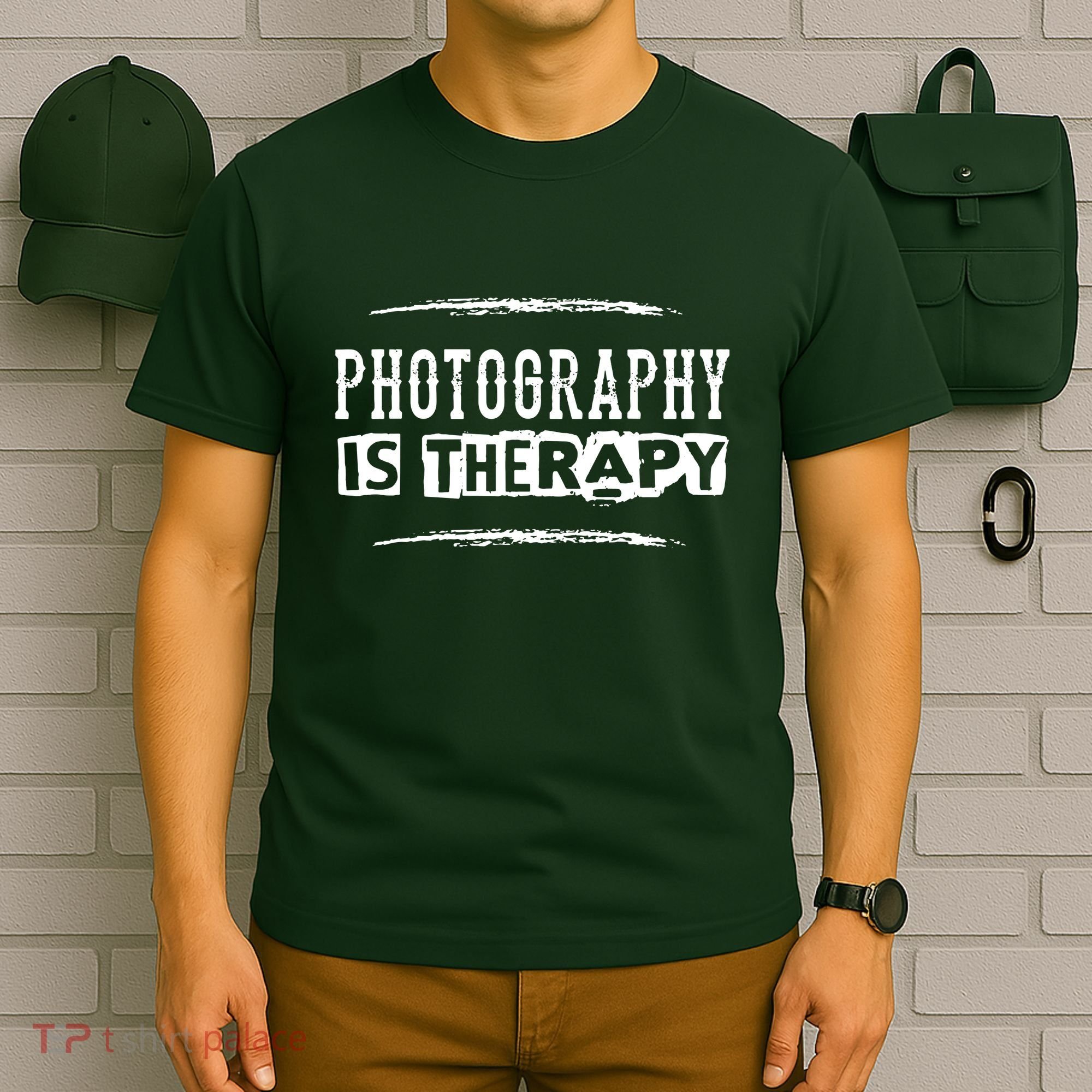 Photography Is Therapy T-Shirt