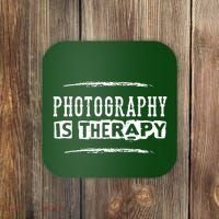 Photography Is Therapy Coaster thumb 0