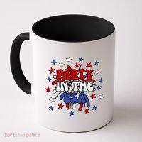 Party In The Usa Festive 4th Of July Celebration Coffee Mug thumb 0