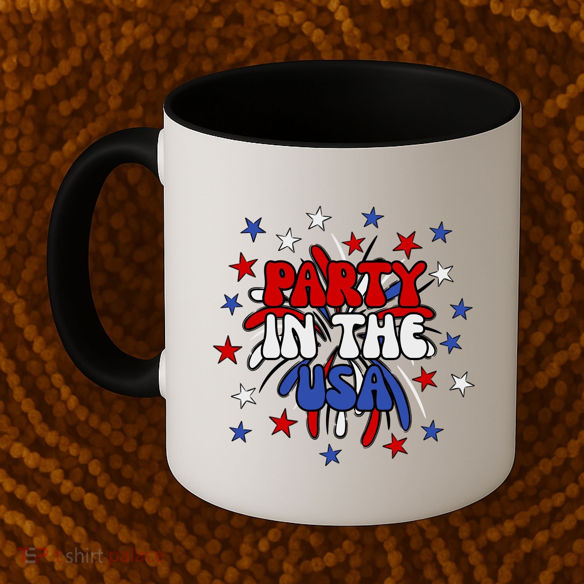 Party In The Usa Festive 4th Of July Celebration Coffee Mug